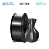 SUNLU 3D Printer Filament Silk PLA+ Smooth Glossy Finish Neat Winding